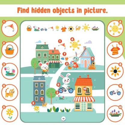 200+ Mazes & Puzzle Activity Book for Kids Ages 3-7, Fun and Challenging Picture Puzzles with 500+ Free Printable Worksheets & Parenting Tips