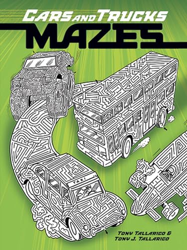 Tallarico - Cars and Trucks Mazes book cover