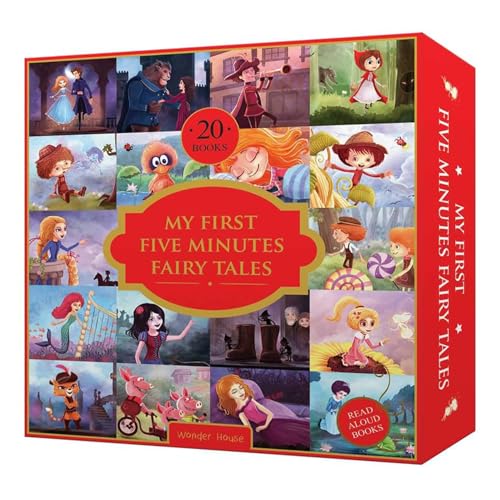 My First Five Minutes Fairy Tales Boxset: Giftset of 20 Books for Kids (Abridged and Retold) book cover