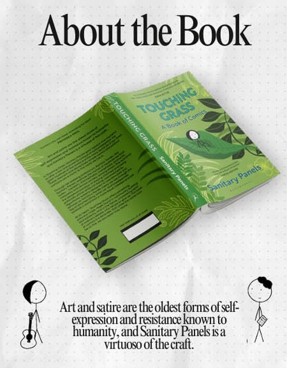 Touching Grass: A Book of Comics by Sanitary Panels