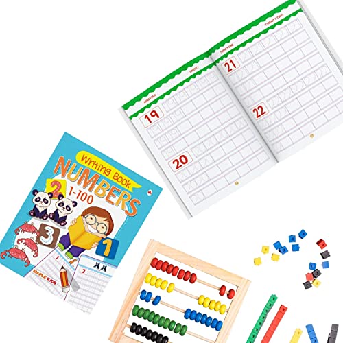 Numbers Writing Book 1-100 (Practice) - Learn and Practice - Numbers 1 to 100 - 2 to 5 Years Old Kids - Number Tracing Book - Learn Numbers - Writing Book for Toddlers, Nursery, Pre-School Children
