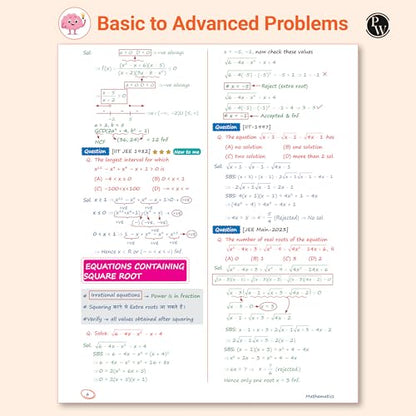 PW Maths Made EJEE Class 11 Handwritten Notes By Sachin Jakhar For JEE Main & Advanced Exams | Complete Theory, Basic to Advanced Problems, Special Tricks, PYQ, Detailed Solutions [Paperback] Sachin Jakhar