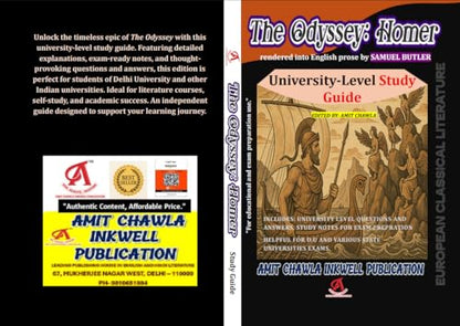 EUROPEAN CLASSICAL LITERATURE BA ENGLISH HONS. 1ST YEAR SEMESTER 1 DELHI UNIV. | THE ODYSSEY BY HOMER | STUDY GUIDE BY AMIT CHAWLA