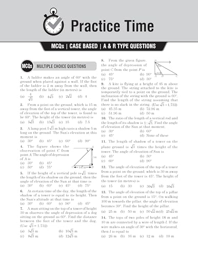 MTG CBSE Class 10 Chapterwise Question Bank Class 10 Mathematics Standard For 2027 Board Exam | Based on Latest CBSE Syllabus with 1500+ Questions