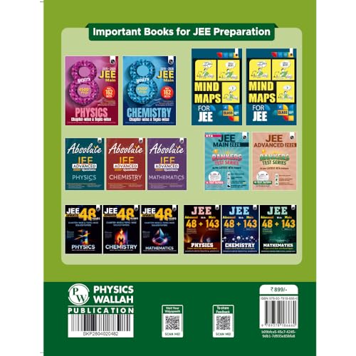 PW JEE Main 8 Years (2019-2026) PYQs Physics, Chemistry, Maths Combo Set of 3 Books | All 162 Sets Previous Years Solved Papers For JEE Main 2027 Exams | Concentrate on Relevance