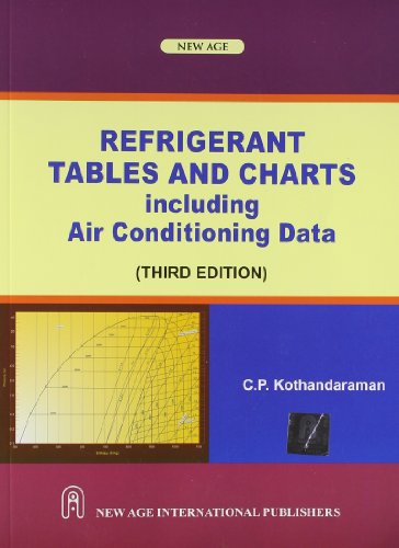 Refrigerant Tables and Charts Including Air Conditioning Data book cover