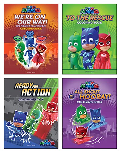 PJ Masks Coloring Books Super Pack book cover
