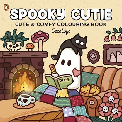 Spooky Cutie: A cute and comfy colouring book, perfect for Halloween (Coco Wyo)