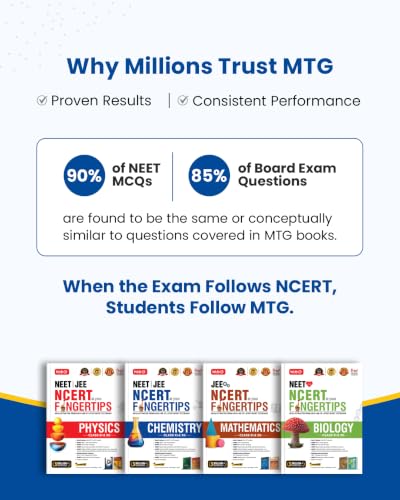 MTG NCERT at your FINGERTIPS Chemistry For NEET & JEE Exam 2026-2027 | NCERT Exam Scorer, Concept Priority Tracker, HOTS MCQs, Mind Maps & DPP with HD ... Edition (Based on NEET/JEE Latest Pattern)