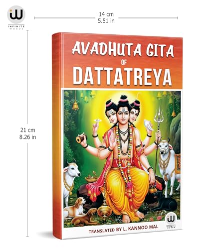 Avadhuta Gita | Dattatreya | L. Kannoo Mal | Book in English | Avadhut Geeta | Avadhoot Gita | Rahasyam | Gurudev Datta Books | Datt Guru | Charitra, Shree Puran Awadhoot Mahatmya Vajra Kavacham, Lord