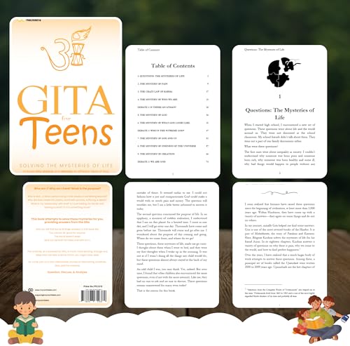 Gita for teens | Age 12 and above | Mysteries of Life | 17 chapters and answers to mysteries of life