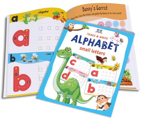 Tracing Books for Kids | Pencil Control Activity Book for Kids [4 Books] | Premium Quality Writing Practice Books - Alphabet ABC (Capital & Small Letters), Numbers, Lines & Pattern | Ages: 2 - 5 Years
