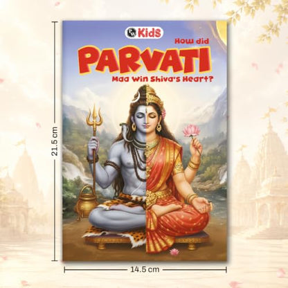 Mythology Books for Kids, Set of 5 Goddesses Books, Durga, Saraswati, Lakshmi, Kali & Parvati, Story Book for Kids