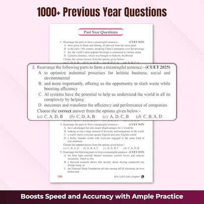 PW CUET UG Entrance Exam Books 2026 – General Test (GT/Section III) & English, Chapterwise & Topicwise Theory + Exercises, PYQ (2025–2022) | Most Probable MCQs Question Bank | Mock Tests | NTA Pattern