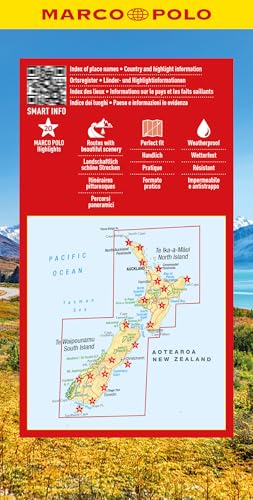 New Zealand Marco Polo Map