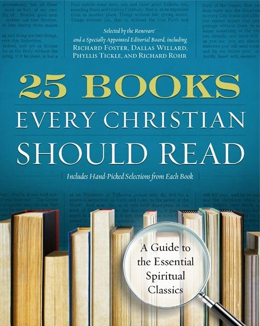 25 BOOKS EVERY CHRISTIAN SHOULD READ book cover