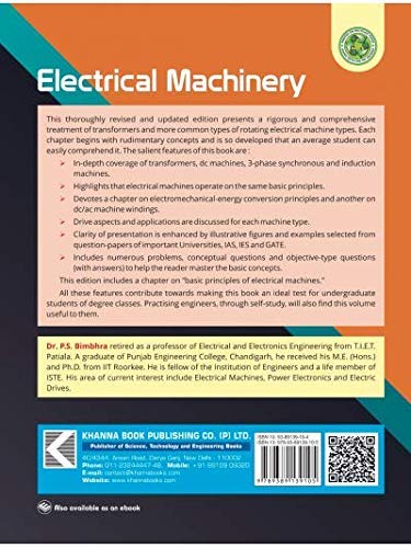 Electrical Machinery (Fully Revised Edition 2021)