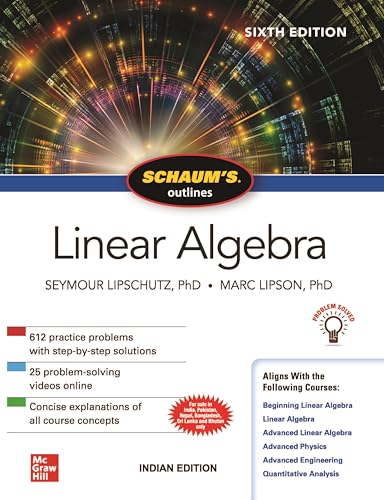 Schaum's Outline of Linear Algebra, Sixth Edition (Schaum's Outlines)