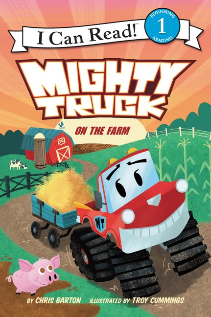 MIGHTY TRUCK ON THE FARM book cover