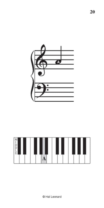 Music Flash Cards Set A: 120 Cards for Any Beginning Music Student (Hal Leonard Student Piano Library)