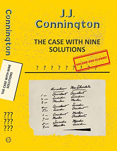 The Case With Nine Solutions book cover