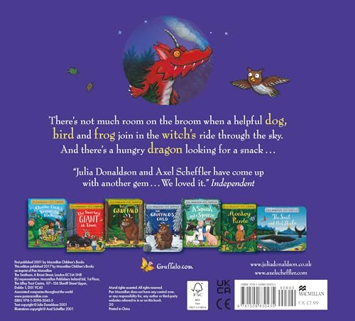 Room on the Broom: the perfect story for Halloween