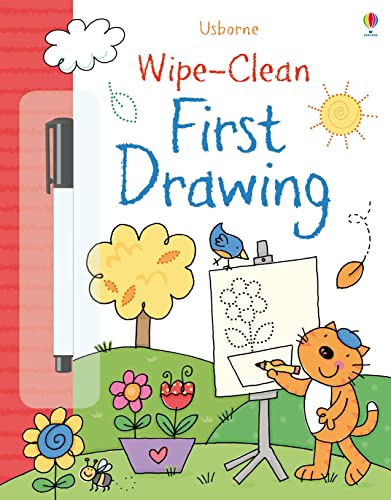 WIPE-CLEAN FIRST DRAWING PRACTISE PEN CO book cover