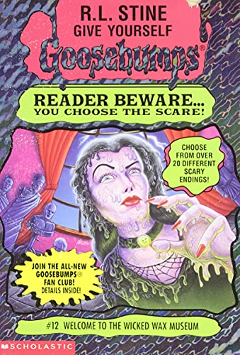 GYGB #12 WELCOME TO THE WICKED WAX MUSEUM book cover