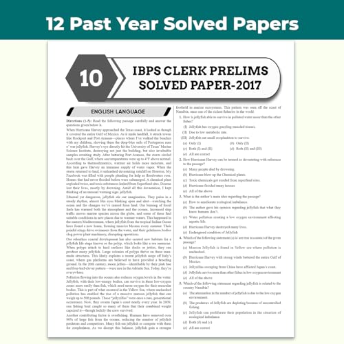 PW All in One IBPS Clerk 2026 Book Prelims & Mains Exams | Chapterwise Theory and Exercises | 12 Previous Year Solved Papers PYQ Till Oct 2025 and 15 Online CBT Tests English Edition