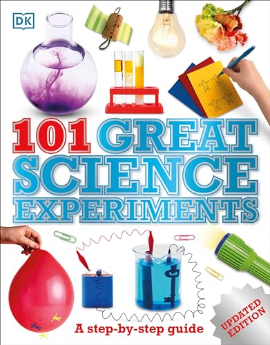 101 Great Science Experiments: A Step-by-Step Guide book cover