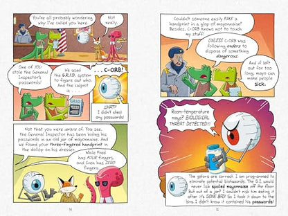 InvestiGators: Case Files: The Laugh-Out-Loud Solve-Along Comic Book Adventure!