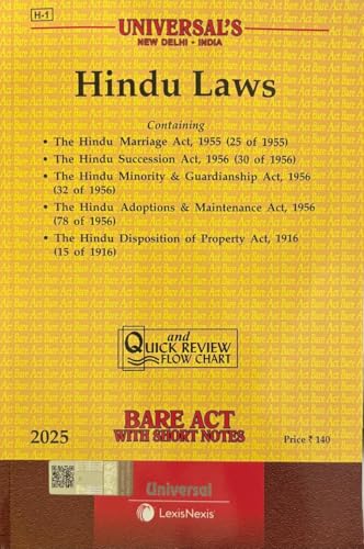 Universal’s Hindu laws Bare act ,2025