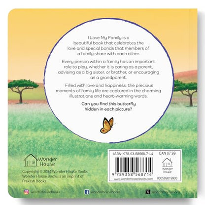 I Love My Family – A Heartwarming Illustrated Board Book For Kids | Celebrate Love, Togetherness & Everyday Moments With Parents, Siblings & ... 2–6 Years (I Love You Picture Book Series)