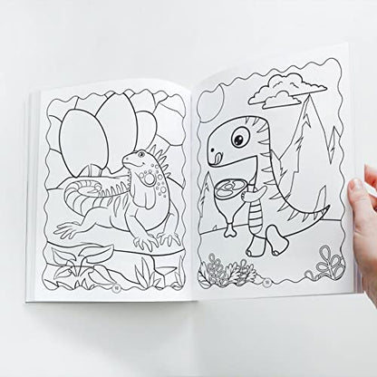 Dinosaur Colouring Book for Kids - Colouring Activity Book - Gift to children for painting, drawing and colouring - Age 2+ - Activity Colouring Book for Children