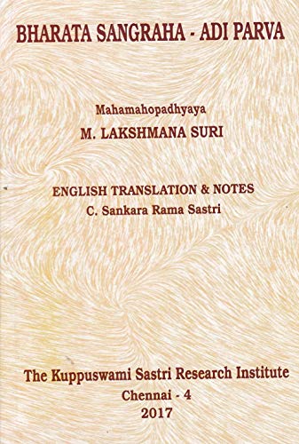 Bharata Sangraha: Adi Parva  book cover