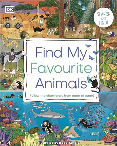 Find My Favourite Animals book cover