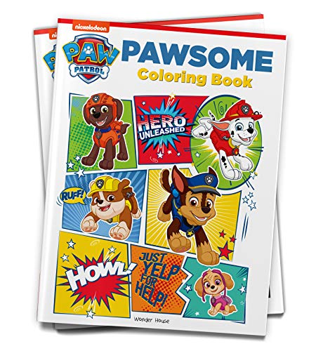Pawsome: Paw Patrol Coloring Book For Kids book cover