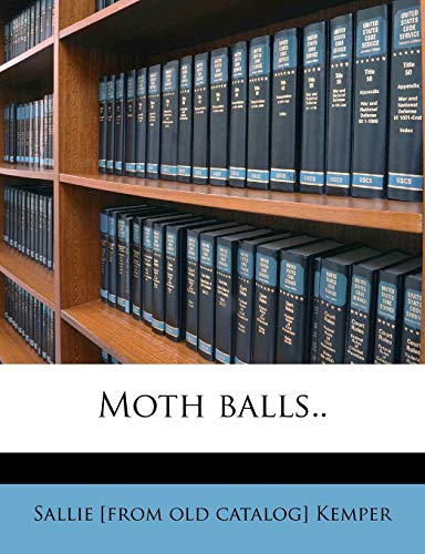 Moth Balls.. book cover