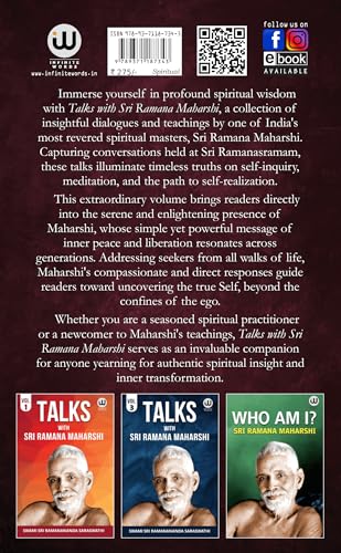 Talks With Sri Ramana Maharshi Volume 2 | Sri Ramana Maharshi Books | Original Book In English | Teachings Of Sri Ramana Maharshi | Sri Ramanananda ... ???? ?? ??? ???? ???? ??? ?????? ??? ?????? I