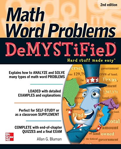 Math Word Problems Demystified 2/E book cover