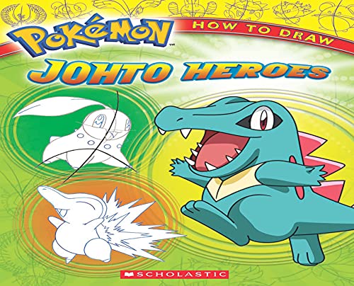 POKEMON: HOW TO DRAW JOHTO HEROES book cover