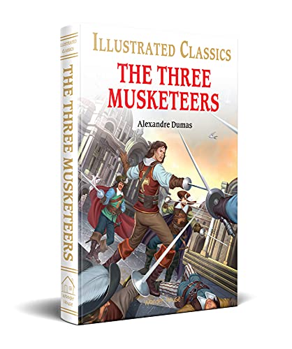 The Three Musketeers for Kids : illustrated Abridged Children Classics English Novel with Review Que