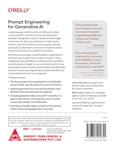 Prompt Engineering for Generative AI: Future-Proof Inputs for Reliable AI Outputs (Grayscale Indian Edition)
