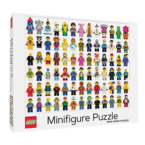 Chronicle Books Llc Lego Minifigure Puzzle: 1000-Piece - Adult