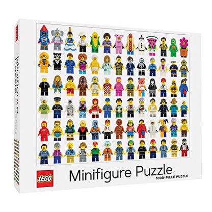 Chronicle Books Llc Lego Minifigure Puzzle: 1000-Piece - Adult