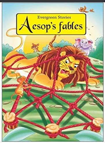 Evergreen Stories Aesops Fables book cover
