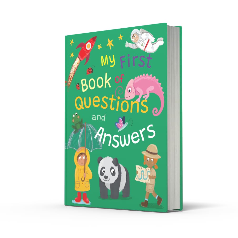 My First Book of Questions and Answers: A Non-Fiction Guide to Wildlife, Space, and Science for Children