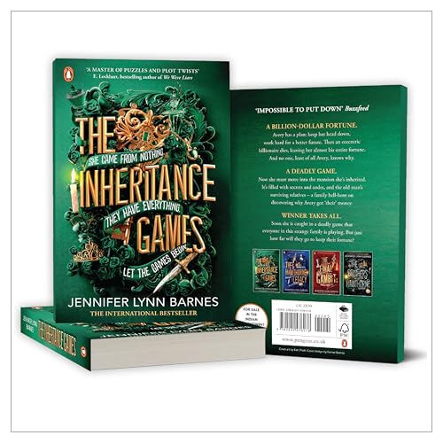 The Inheritance Games: International YA Mystery Bestseller | Gripping Thriller of Secrets, Puzzles & High-Stakes Inheritance in a Billionaire’s Mansion