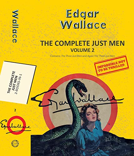 The Complete Just Men Volume 2 book cover