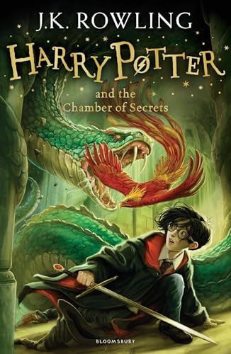 Harry Potter and the Chamber of Secrets- 2 book cover